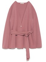 パールピンニットジャケット/BLK