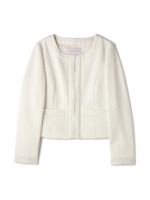 レースエッジブルゾン/ホワイト(030)