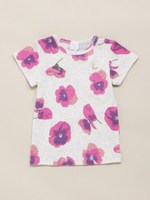 コットンキャンディTシャツスミレPT/ピンク