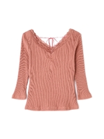 DECOLLETTERIBTOPS/ホワイト(030)