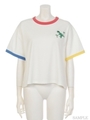 FROODY DINOSAUR TOPS/OFF WHITE×RED