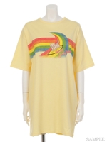 WIMP SURF RIDER TEE ONE-PIECE/YELLOW