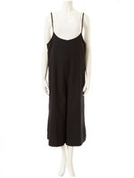 キャミソールワイドパンツコンビネゾン/ブラック