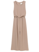 【店頭人気】レイヤードオールインワン/BEIGE