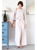 ハイツイストダブルクロスワイドパンツ/ネイビー(120)