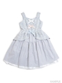 バッスルdress/ピーチピンク