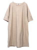 BIG TOP DRESS/ベージュ