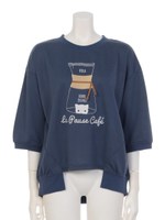 ブレイクタイムコビニャートップス/トップグレー