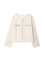 BIJOUX MILI JACKET/ホワイト(030)