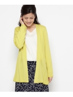 ソフトスピラスカーディガン/レモンイエロー(031)