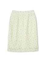 レースセットアップタイトスカート/ホワイト(030)