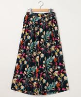 大花柄スカンツ