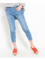 デニムスキニーパンツ/ブルー(092)