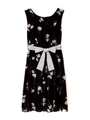 FLORAL STRIPE OP/ホワイト(030)