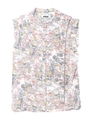 FLOWER PRINT BLOUSE/ピンク