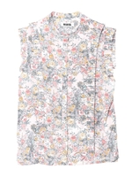 FLOWER PRINT BLOUSE/ピンク