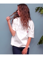 【anap mimpi】オルテガ刺繍ポッケTシャツ/MIX