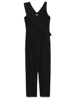 【emmi yoga】ノースリーブオールインワン/WHT