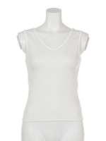 【chille anap】リブ2WAYタンクトップ/RD