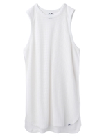 COTTON MESH DRESS/ホワイト