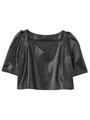 OVER SHOULDER SHORT TOP/L/MIX
