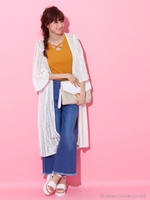 クロッシェ シャツディガン/オフホワイト