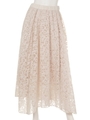 [GREED]PAISLEY JACQUARD Flare Skirt/IVORY