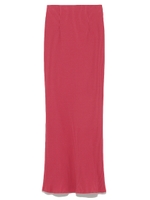 リブタイトスカート/RED