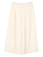 リラックスガウチョパンツ/イエロー