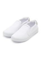 ADIDAS COURTVANTAGE SLIP ON W/WHT