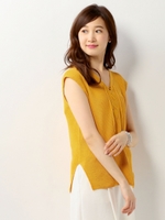 〓JC C アゼ レースアップ ノースリーブ/MD.BROWN