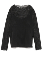 シースルーカット×インナーSETセットトップス/PNK