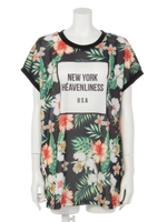 【ANAP】アロハ総メッシュBOXロゴトップス/WH