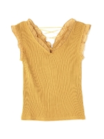 RIB FRILLS/レッド(100)