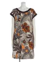 (DEBY DEBO)エキゾチックプリントワンピース/BEIGE LT