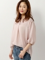 〓★JOC シースルー 袖ボリューム ブラウス/LT.PINK
