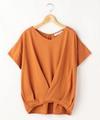 裾タックボリュームTシャツ