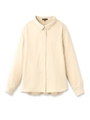 [L]ジョーゼットシャツ/ベージュ(052)