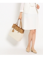 [S]シアーカノコAラインスカート/ホワイト(001)