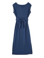 《BLANCHIC》ジャージーマキシワンピース/ブルー(110)