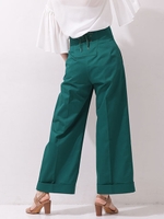 【InRed 8月号掲載】レースアップワイドチノ/グリーン