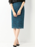 ●JOC Lily レース タイトロングスカート/DK.GRAY