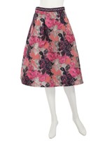 ジャガードタックスカート/ICE