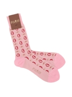 ペイズリー小紋柄ソックス/アイボリー(404)