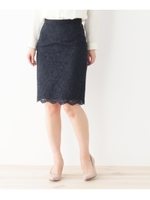 ローラレーススカート/ナチュラル(450)