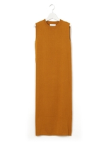 スーパーロングスリットチュニック/MUSTARD