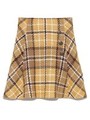 ウールミニスカート/YEL