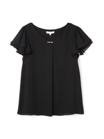 ラッフルジョーゼットブラウス/エクリュ1(031)