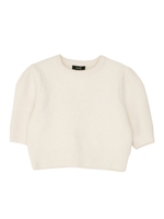 VOLUME SLEEVE BULKY ニット/BLU