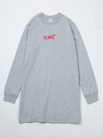 【WEB限定】LOGO L/S TEE DRESS/ブラック